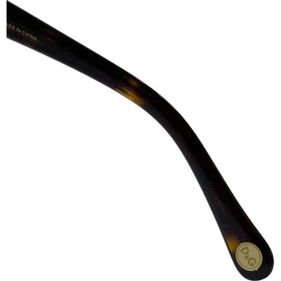 DOLCE & GABBANA Sunglasses Brown Oversized Designer Luxury Serial # On Lense D&G - Picture 5 of 10
